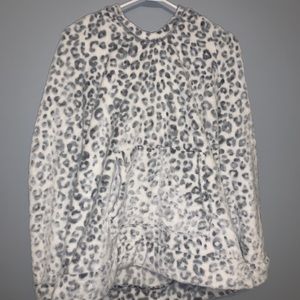 Cheetah Cozy Sherpa Pullover